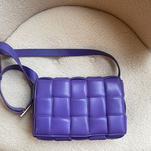 Bottega Veneta Violet Cassette Bag